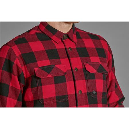 CAMICIA MANICHE LUNGO UOMO SEELAND CANADA FIBBIATTE CACHI