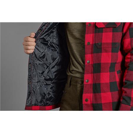 CAMICIA MANICHE LUNGO UOMO SEELAND CANADA FIBBIATTE CACHI
