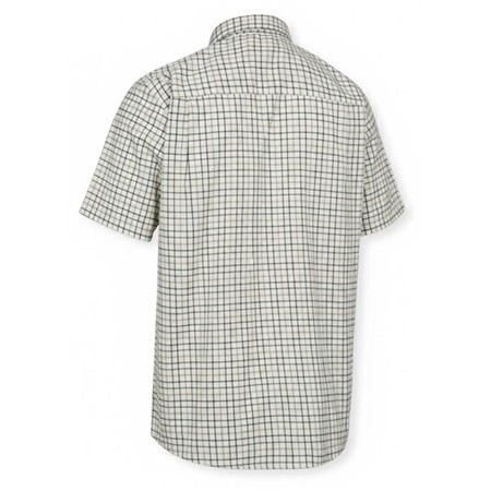 CAMICIA UOMO A MANICHE CORTE DEERHUNTER GAVIN S/S - BEIGE A QUADRI