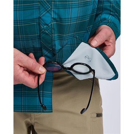 CAMISA DE MANGA LARGA HOMBRE PINEWOOD ABISKO TREKKING L/S - TEAL BLUE