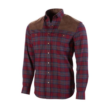 Camisa De Manga Larga Para Hombre Browning Frederick - Rojo