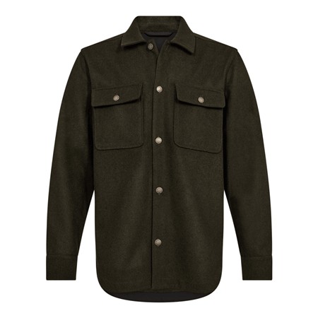 Camisa De Manga Larga Para Hombre Deerhunter Tatra Overshirt - A Cuadros Azules