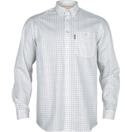 Camisa De Manga Larga Para Hombre Harkila Portfield L/S - Mandarina A Cuadros