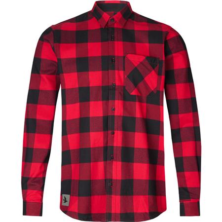 Camisa De Manga Larga Para Hombre Seeland Toronto - Rojo