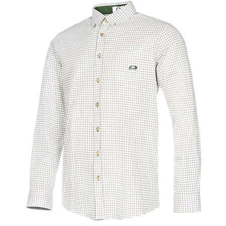 Camisa De Mangas Compridas Baleno Berkley Chocolate