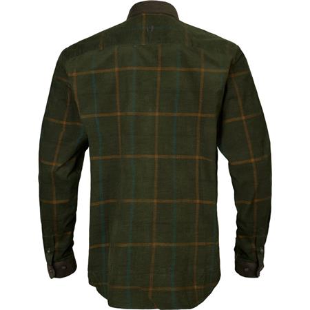 CAMISA DE MANGAS COMPRIDAS HOMEM HARKILA KALDFJORD CARREAUX - XADREZ VERDE SALGUEIRO