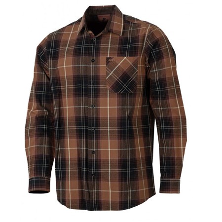 Camisa De Mangas Compridas Homem Somlys 519 - Marron