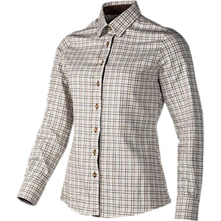 Camisa De Mangas Compridas Mulher Baleno Nina Sable/Bleu