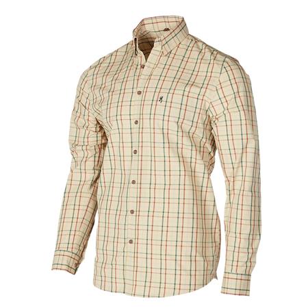 Camisa De Mangas Compridas Para Homem Browning John - Mostarda