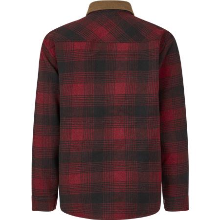 CAMISA DE MANGAS COMPRIDAS PARA HOMEM SEELAND GLEN FLANNEL - GRAPE LEAF/DARK NAVY CHECK