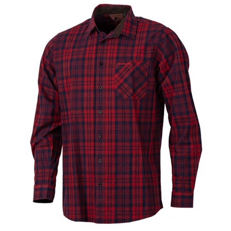 Camisa De Mangas Compridas Para Homem Somlys 520 - Rouge