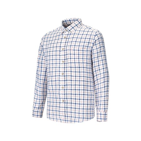Camisa De Mangas Compridas Para Homem Verney Carron La Ligne Em Linho Belombre Linen - Rosa