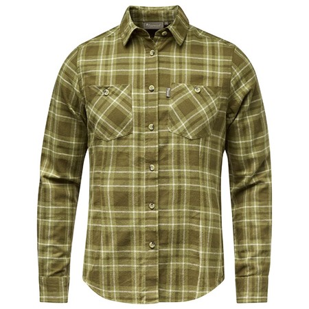 Camisa De Mangas Compridas Para Mulher Pinewood Härjedalen - Olive Green