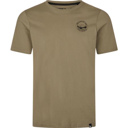 Camisa De Mangas Curtas Homem Seeland Hunting Landscape - Covert Green