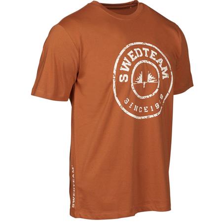 Camisa De Mangas Curtas Homem Swedteam Ultra - Swedteam Orange