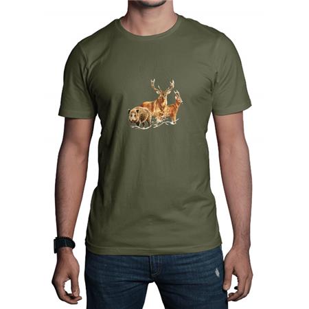 Camisa De Mangas Curtas Para Criança Bartavel Theme Chasse