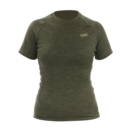 Camisa De Mangas Curtas Para Mulher Hart H-Trail-S - Olive Foncé