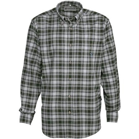 Camisa Manga Larga De Hombre Percussion Tradition - Caqui