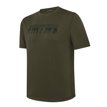 Camiseta De Manga Corta Para Hombre Beretta Spruce - Verde Oliva Oscuro