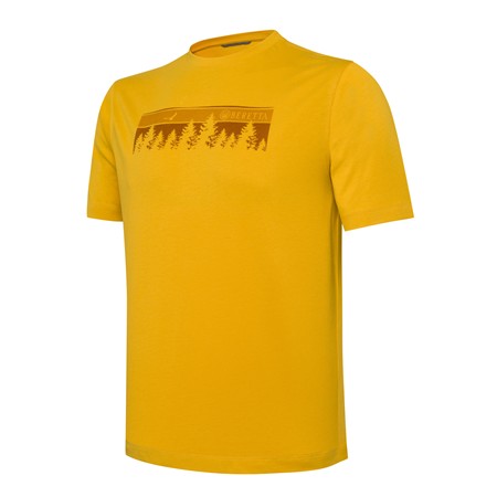 Camiseta De Manga Curta Masculina Beretta Spruce - Amarelo Açafrão