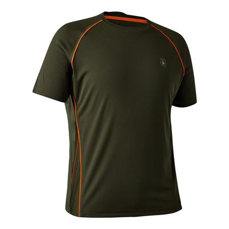 Camisola De Mangas Curtas Homem Deerhunter Chamois - Forest Green