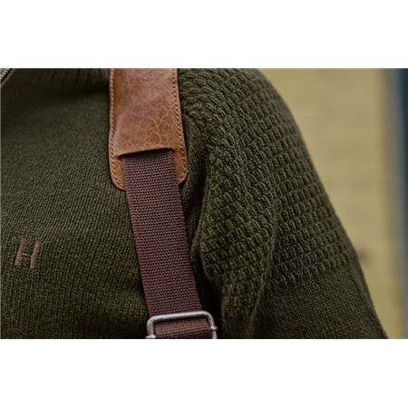 CAMISOLA HOMEM HARKILA VINCENT MERINO HALF ZIP - ROSIN