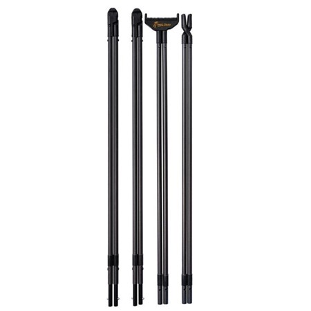 CANNE DE PIRSCH 4 STABLE STICK BLACK ESSENTIAL - HAUTEUR 83CM/162CM OCCASION