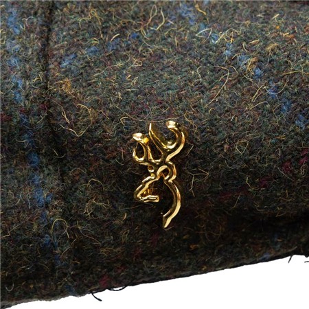 CAP BROWNING BALMORAL TWEED - BROWN