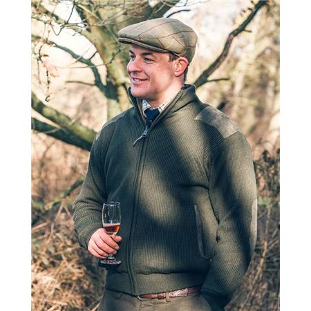 CAP JACK PYKE PLATE TWEED - LIGHT GREEN