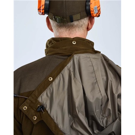 CAPUCHE PINEWOOD SMÅLAND FOREST PADDED HOOD - SUEDE BROWN