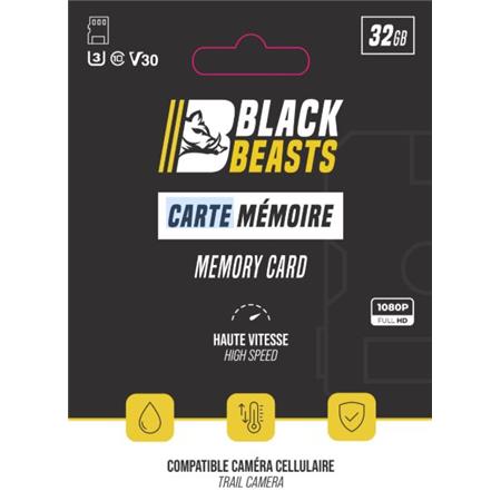 CARTE MICRO SD BLACK BEASTS 32GO