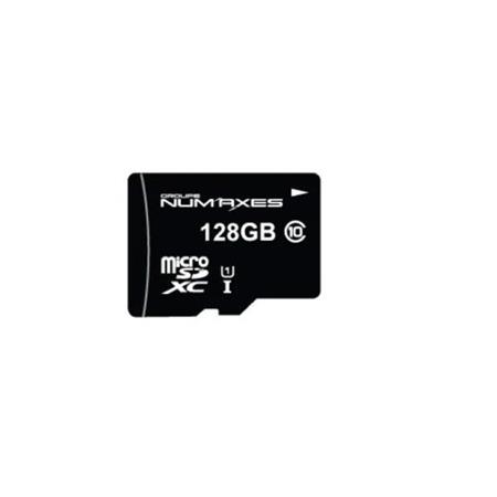 CARTE MICRO SD NUMAXES 128 GB CLASSE 10 AVEC ADAPTATEUR