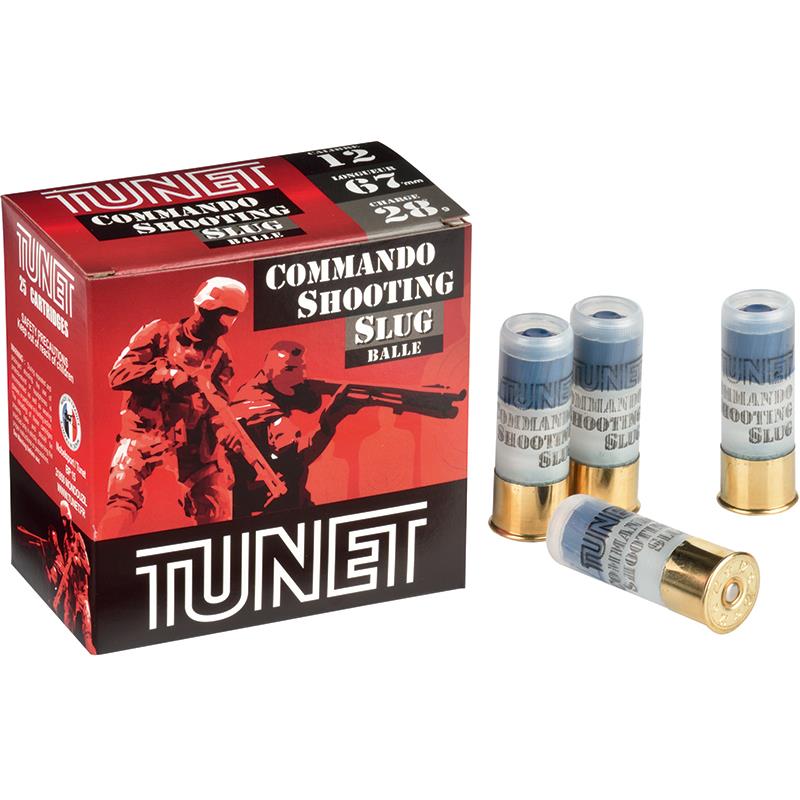 Cartouche ball trap tunet commando shooting pack - 28g - calibre 12