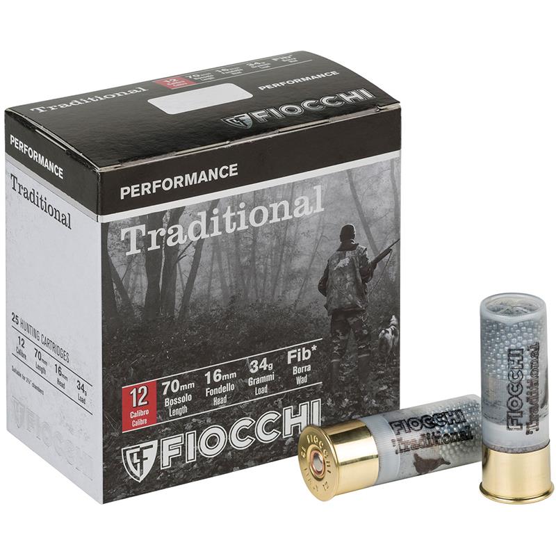 Cartouche de chasse fiocchi traditional bg dispersante ...