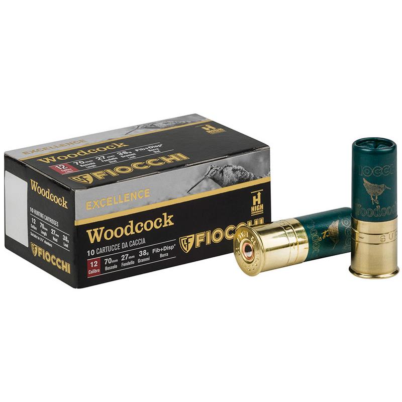 Cartouche de chasse fiocchi woodcock - 38g - calibre 12/70 ...