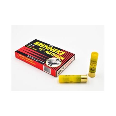 Cartouche De Chasse Prevot Brenneke 'S' Magnum - 17G - Calibre 20/76