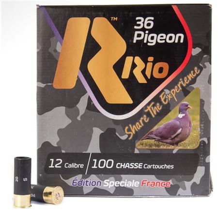 Cartouche De Chasse Rio Pack Pigeon 36 - Calibre 12