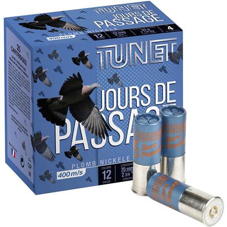 Cartouche De Chasse Tunet Jours De Passage - 35G - Calibre 12