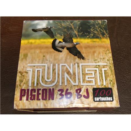 Cartouche De Chasse Tunet Pigeon Pack Carton  - 36G - Calibre 12 - N°7.5