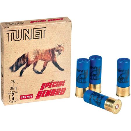Cartouche de chasse tunet special renard - 36g - calibre ...