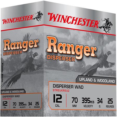 Cartouche De Chasse Winchester Ranger Disperser - 27G - Calibre 20/70