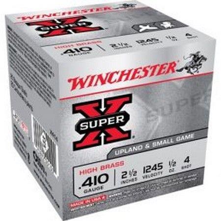 Cartouche De Chasse Winchester Slug Demi-Blindée - 6G - Calibre 410