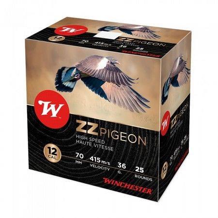 Cartouche De Chasse Winchester Zz Pigeon - 36G - Calibre 12