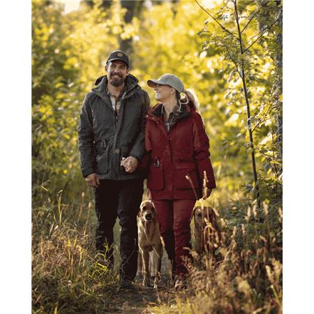 CASACO FEMININO PINEWOOD DOG SPORTS EXPERT W - ROUGE