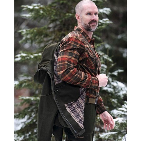 CASACO HOMEM PINEWOOD FURUDAL HUNTERS WOOL - MOSS GREEN