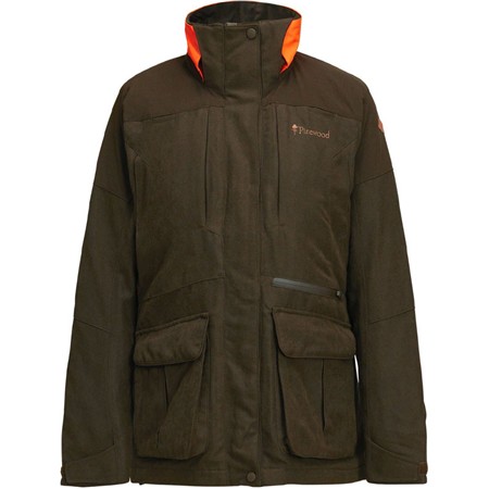 Casaco Mulher Pinewood Småland Hunters - Suede Marron
