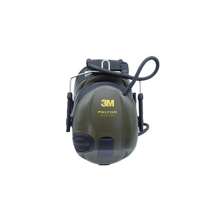 Casque Anti Bruit Electronique Peltor Sporttac Orange - Kaki Et Orange Fluo