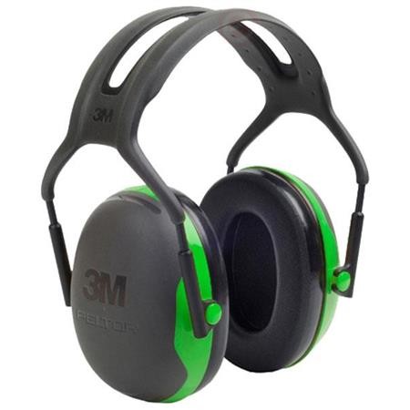 Casque Anti Bruit Peltor 3M X1 - Noir/Vert