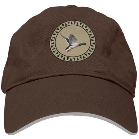 CASQUETTE BARTAVEL CHASSE CANARD - CHOCOLAT