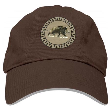 CASQUETTE BARTAVEL CHASSE SOLITAIRE - CHOCOLAT